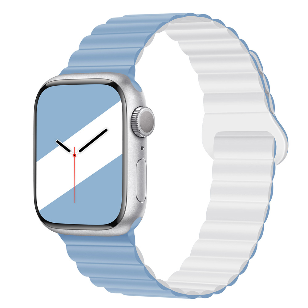 Casual Fashion Style Solid Color Apple Smart Watch Magnetic Strap display picture 17