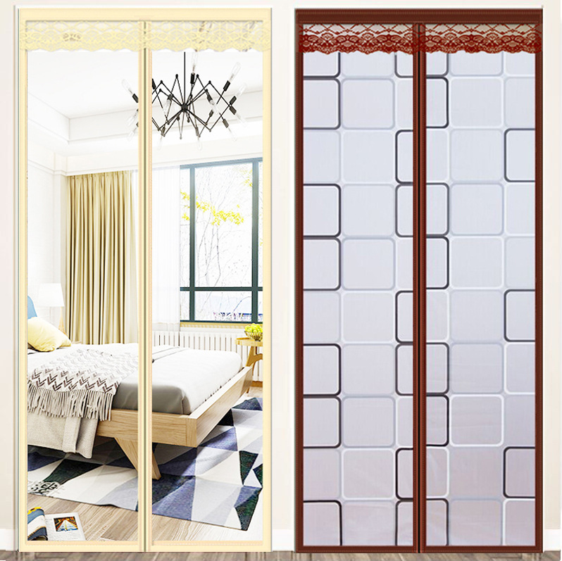 Air conditioning door curtain winter warmth windproof kitchen grease household cold wind barrier partition plastic transparent self-adhesive door curtain