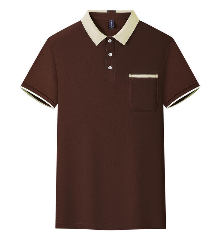 拼色翻领文化衫衫工作服定制polo衫餐饮工作服定制印logo印字图芳|undefined