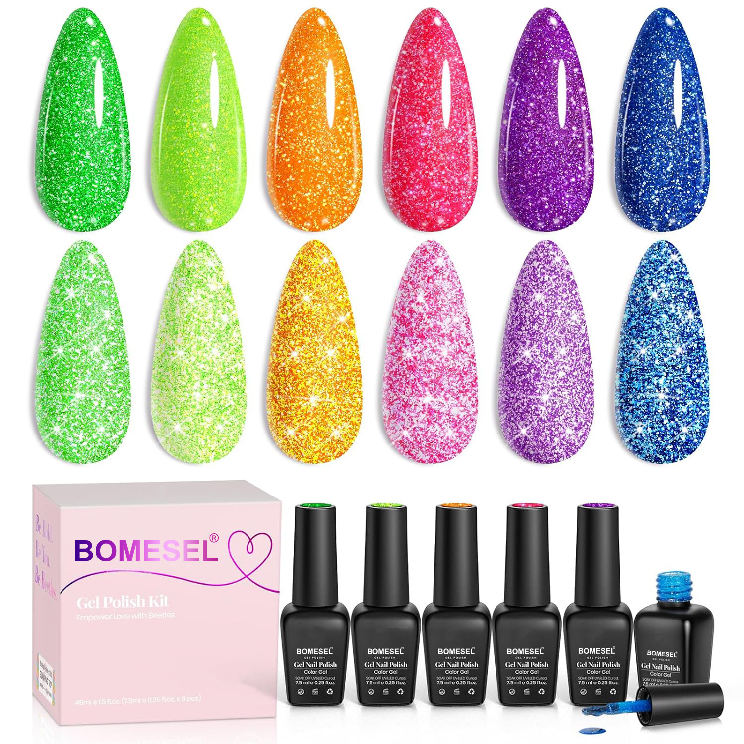 Otoño y invierno oscuros pegamento de vinilo rosa púrpura rojo pegamento UV transfronterizo explosión de comercio exterior puede ser agente