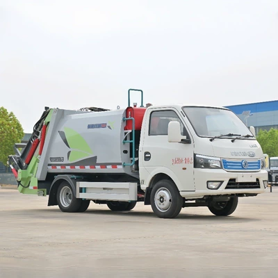 Export Electric Self-Loading Garbage Elektrik zibil maşınları