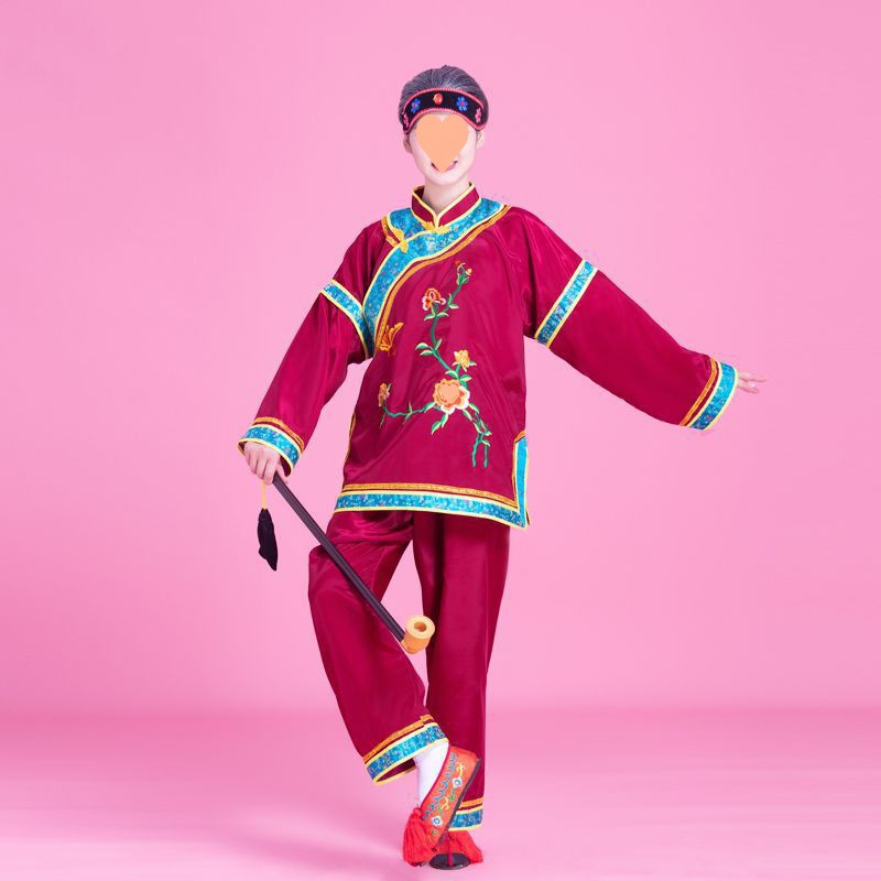 폭발 버건디 (재킷 바지)