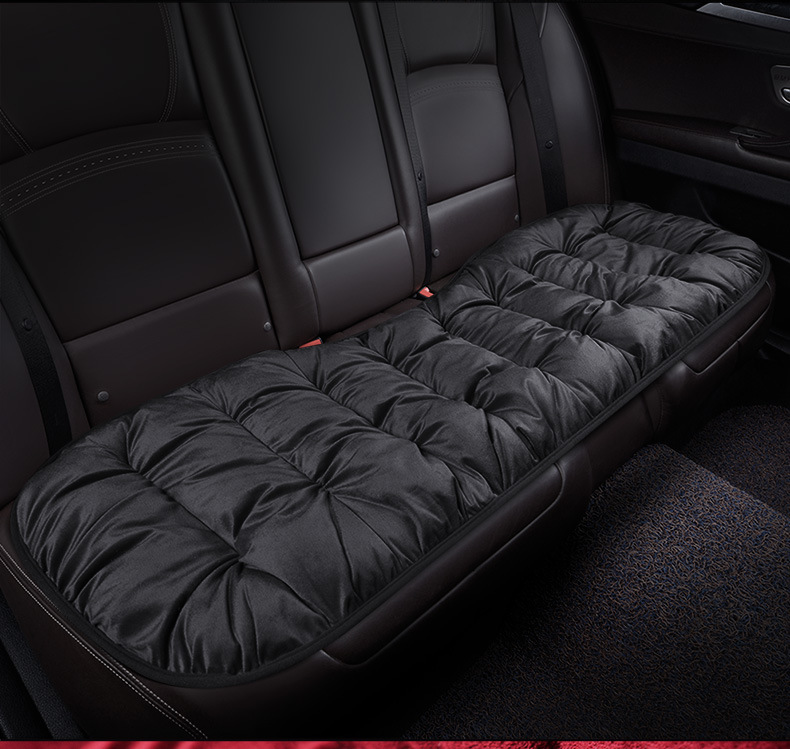 Daifa car cushion winter plush seat cushion thickened rear row Universal New Single piece square cushion feather velvet seat cushion