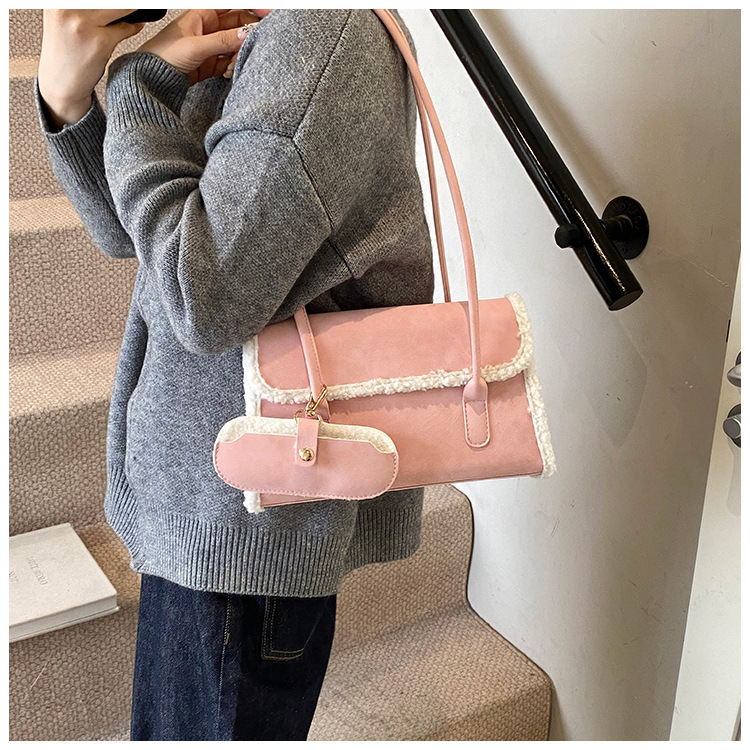 Piccola borsa a tracolla retrò da donna, borsa alla moda_voghion.com