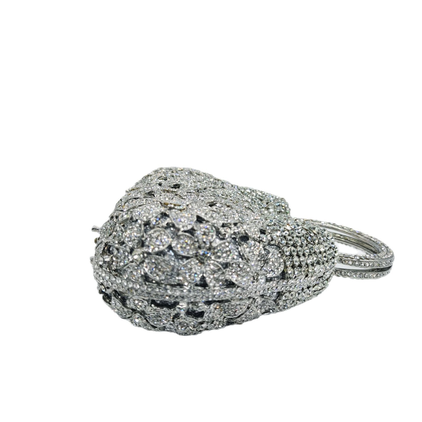 Selección estricta de la nueva margarita transfronteriza gran mano con diamantes banquete europeo y americano lleno de diamantes bolsas de mano clutch nuevo