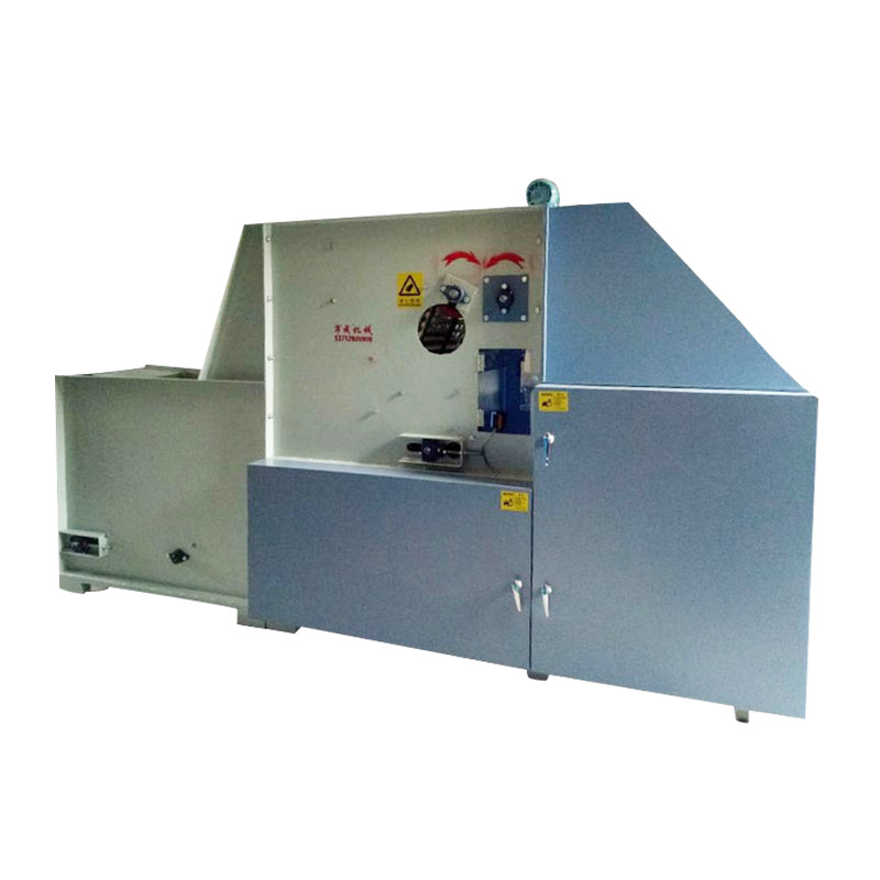 Abridor de algodón de alimentación automática fábrica al por mayor de algodón PP máquina de llenado de algodón de alimentación de peluche de juguete abrelatas de algodón de pino