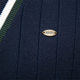 2024 Autumn and Winter New Cardigan Men's V-neck Long-sleeved Sweater Trendy Contrast Color Trim Men's Knitted Jacket