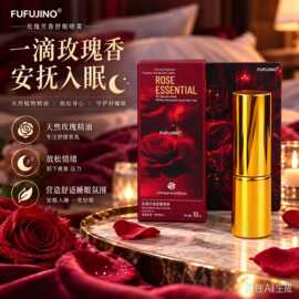 FUFUJINO 玫瑰芳香喷雾10ml 卧室香氛喷雾便携植物精油香薰批发