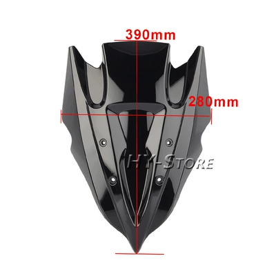 Suitable for Kawasaki Z250: Motorcycle front windshield