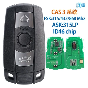 BMW CAS3 yarı-ağıllı pult avtomobil açarı 46 çip 315/433/868Mhz 315Lp üçün