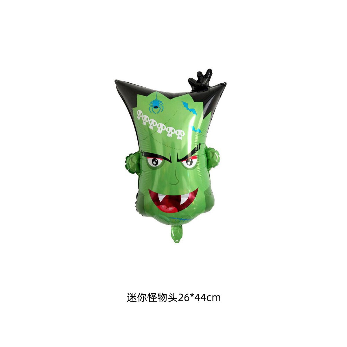 Globo de Halloween Película de aluminio Globo Decoración de escena Murciélago Calabaza Fantasma Alas Calabaza Gato Araña Halloween