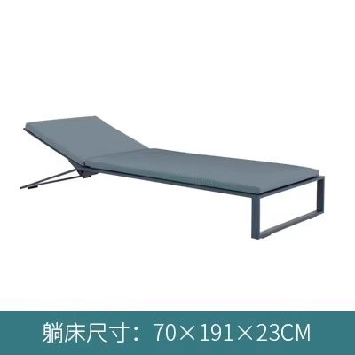 Cama tumbada (aleación de aluminio)