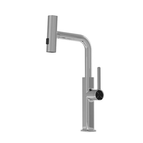 Raindance waterfall pull-out kitchen faucet hot and cold household retractable splash-proof sink faucet