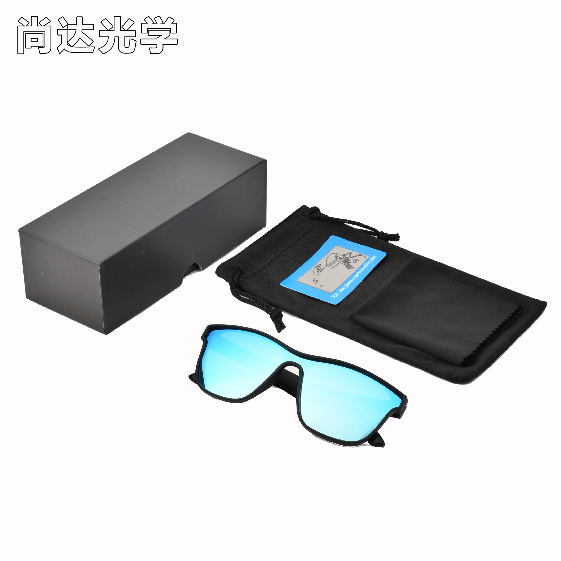 Amazon Hot Sunglasses Outdoor Sports Sunglasses Japanese Korean UV400 Anti-UV TAC Sunglasses