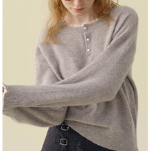 时髦通勤风个性蕾丝花边设计感小个子慵懒百搭上衣法式简约毛衣潮