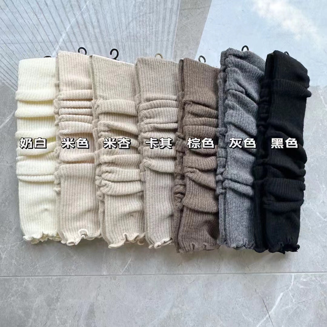 Woolen keep warm gaiters