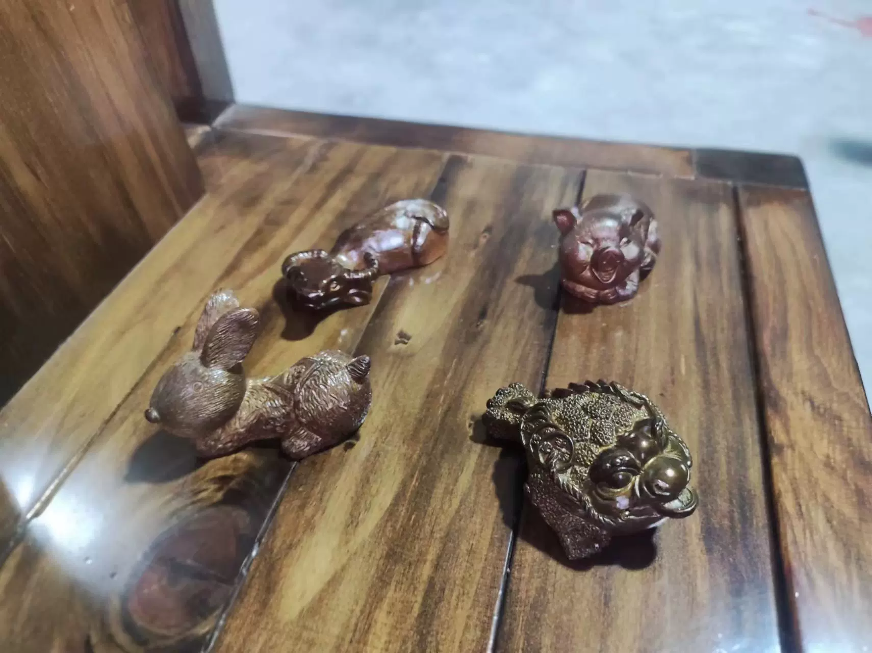 茶宠摆件可养招财变色金蟾茶具配件创意功夫茶具茶玩貔貅变色茶宠