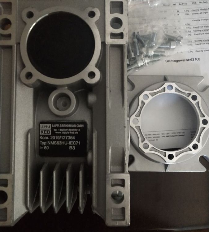 正品DYNABOX电机L2920398减速机精密蜗轮蜗杆齿轮箱原装