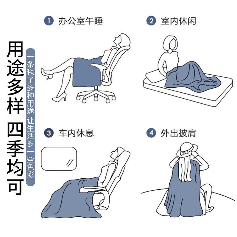 秋冬新款高克重仿兔绒毛毯法兰绒沙发盖毯学生宿舍休闲珊瑚绒毯子|undefined