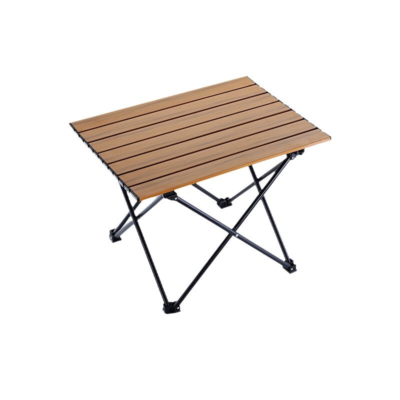 Luk Aluminum Alloy Outdoor Camping Folding Table Egg Roll Table Portable Picnic Equipment Table Set Table and Chairs Camping