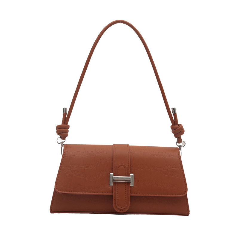 Nueva bolsa de estilo chino, bolsa de brazo para mujeres 2024, nueva moda, nicho, elegante mochila de hombro.