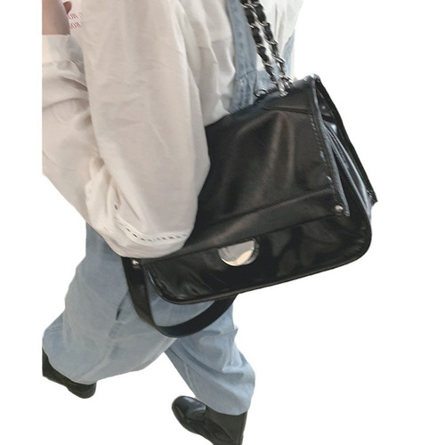 2024 New Trend Brand Chain Bag for Women, Unique Design Large Capacity Shoulder Bag and Crossbody Bag, Cool and Stylish Underarm Bag for Women