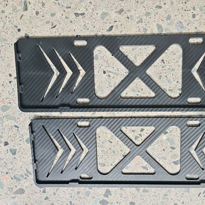 Not Block the Camera, Specifically Designed – License plate holder/license plate holder