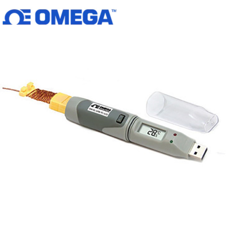 美国奥米佳显示屏USB接口热电偶温度数据记录器OM-EL-USB-TC-LCD