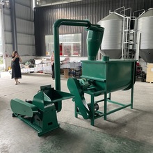 安徽谷壳稻壳粉碎机养殖饲料玉米芯粉碎机花生秧粮食粉碎机