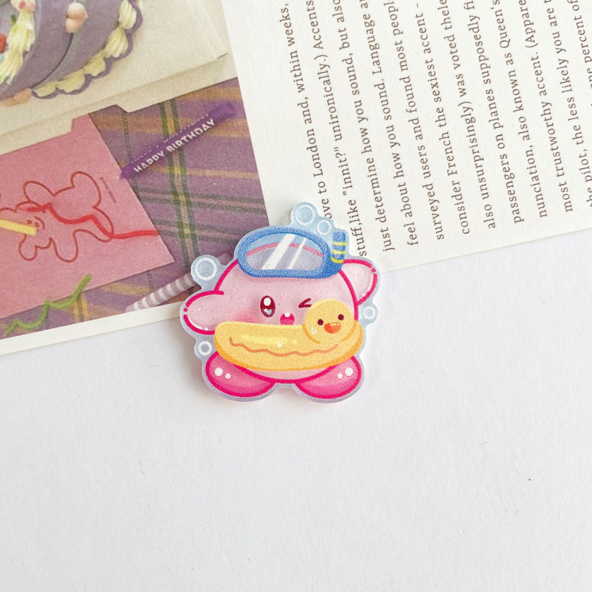 2.8cm * 2.8cm (싱글) 보다 카드의 Q 버전 수영