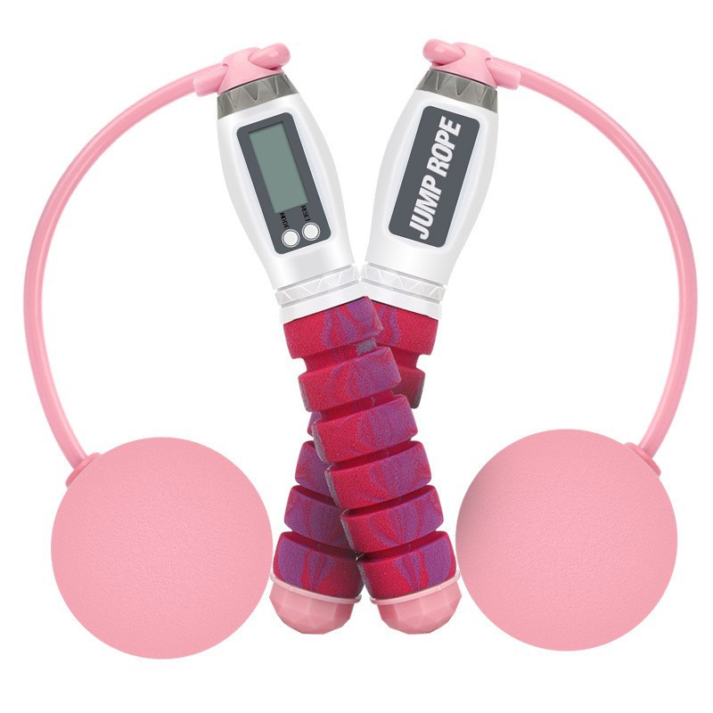 무선 전자 계산 로프 건너 뛰기