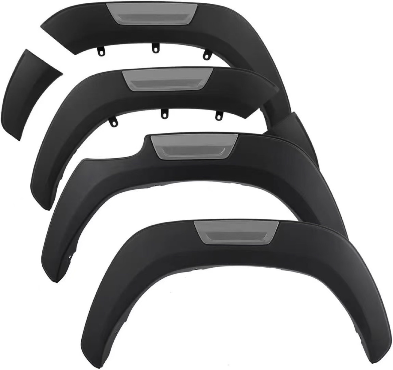 Suitable for Toyota Hilux Revo 2023 Modified Adhesive Wheel Eyebrow Fender Flare Pickup Truck