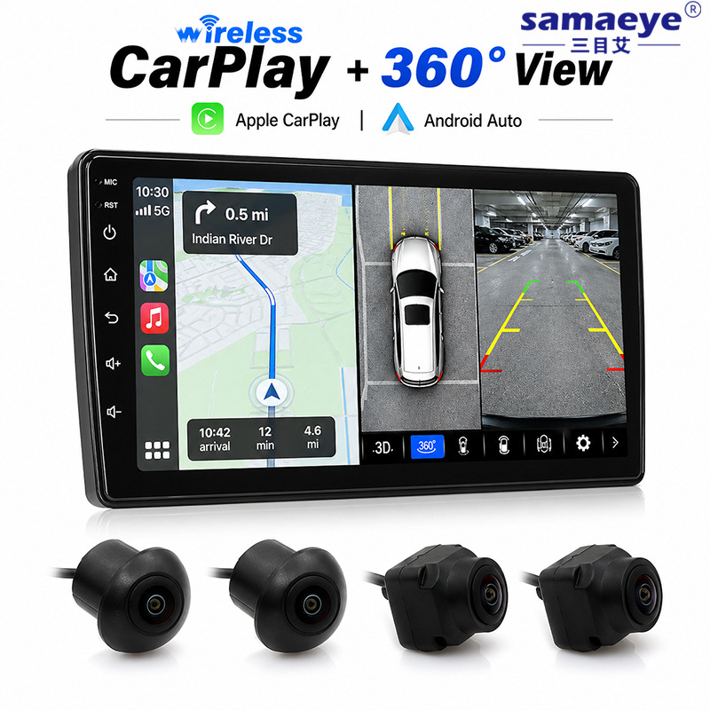 360 vehicle Android camera, intelligent navigation reversing
