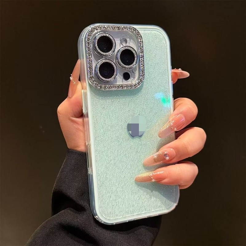 闪粉满天星适用iPhone16手机壳闪钻镜头苹果15pro高级感全包保护|undefined