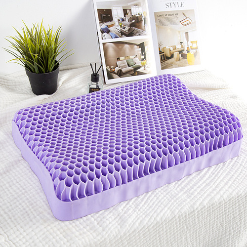 Factory direct sales Yimian pressure-relieving pectin pillow zero-sense pressure-free washable multi-functional breathable cervical vertebra protection latex pillow