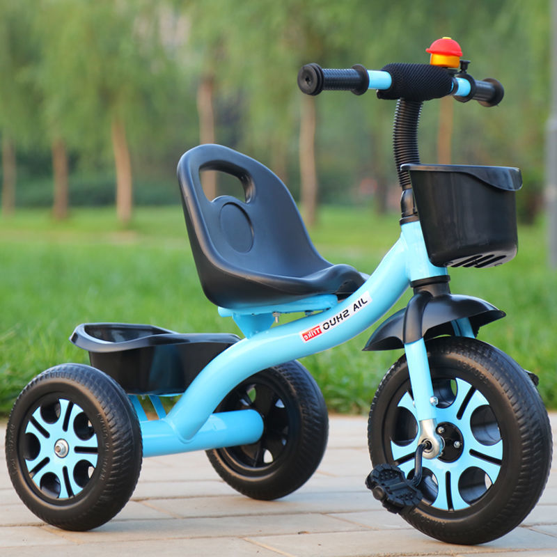 Triciclo para niños, carritos, bicicletas, bicicletas, bebés grandes, bicicletas de tres ruedas.