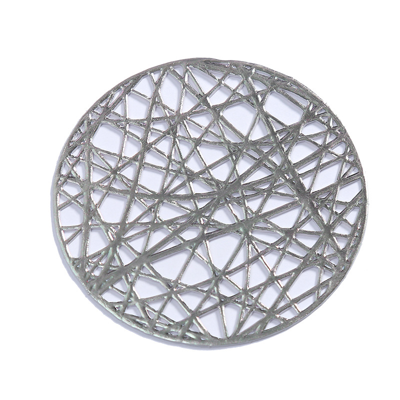 10CM redondo PVC antideslizante posavasos tapete de mesa tapete de aislamiento térmico tapete de lavabo antiescaldado tapete de botella tapete de tazón tapete de mesa tapete de mesa