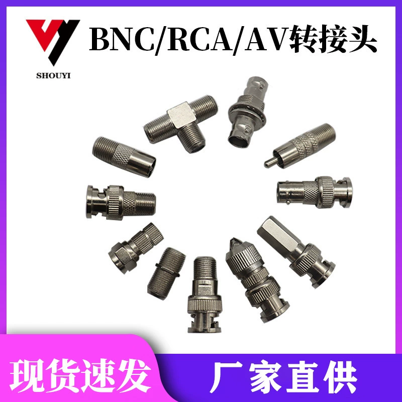 Видео Головка BNC ТВ F Головка BNC революция BNC мать BNC революция F Головка F Шестигранная крышка BNCrG59 BNCRG60