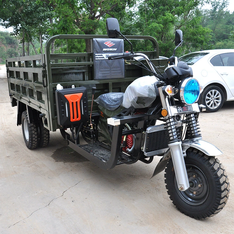 Большой пятиколесный параллельные самосвал 300cc Zongsen Power Чжэн трехколесный бензиновый трехколесный мотоцикл с водяным охлаждением