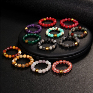 4mm��Ȼʯ���ӏ�����ָŮ18k��r�аٴ��ֹ�����ָ�h�����ˮ��