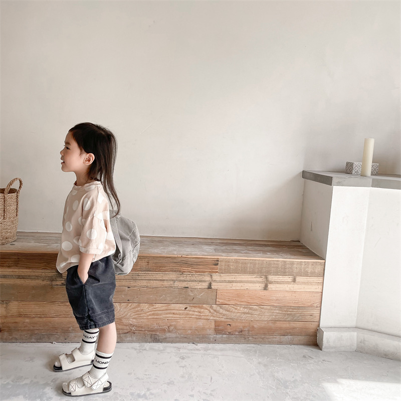 Title 18, Childrens Hemp Cotton Short-sleeved T-shirt, b...