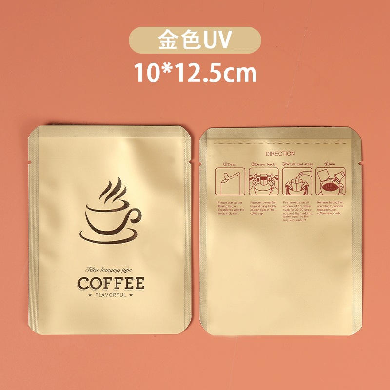 Bolsas de café selladas ocho lados bolsas de aluminio bolsas de embalaje de alimentos personalizadas con válvulas de aire bolsas de té autosuficientes bolsas de granos de café