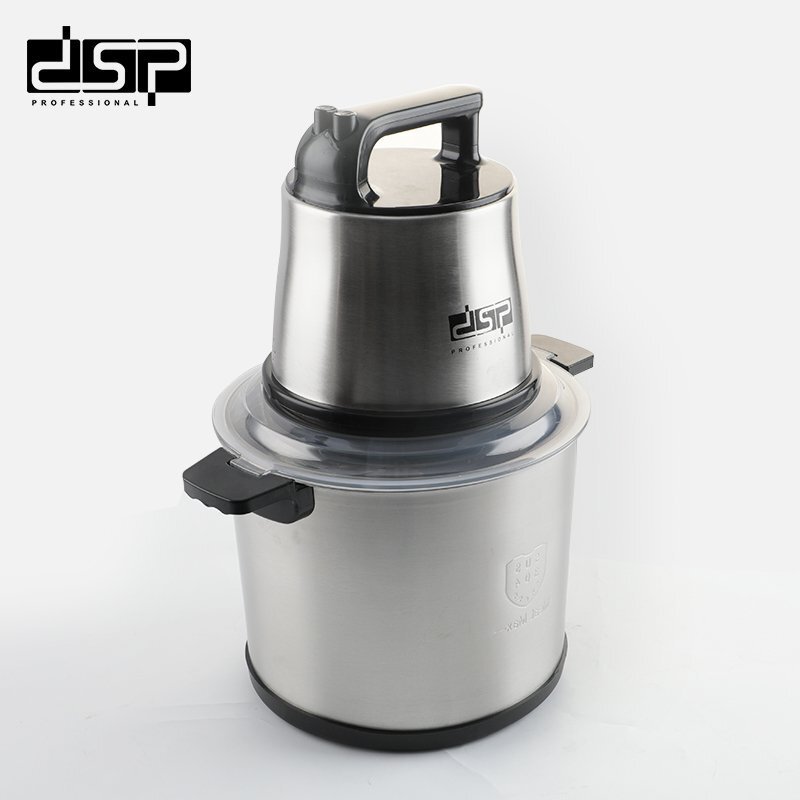 DSP/Dansong ミートグラインダー家庭用ステンレス鋼 10L 大容量電動ミキサー調理機多機能ミートグラインダー|undefined