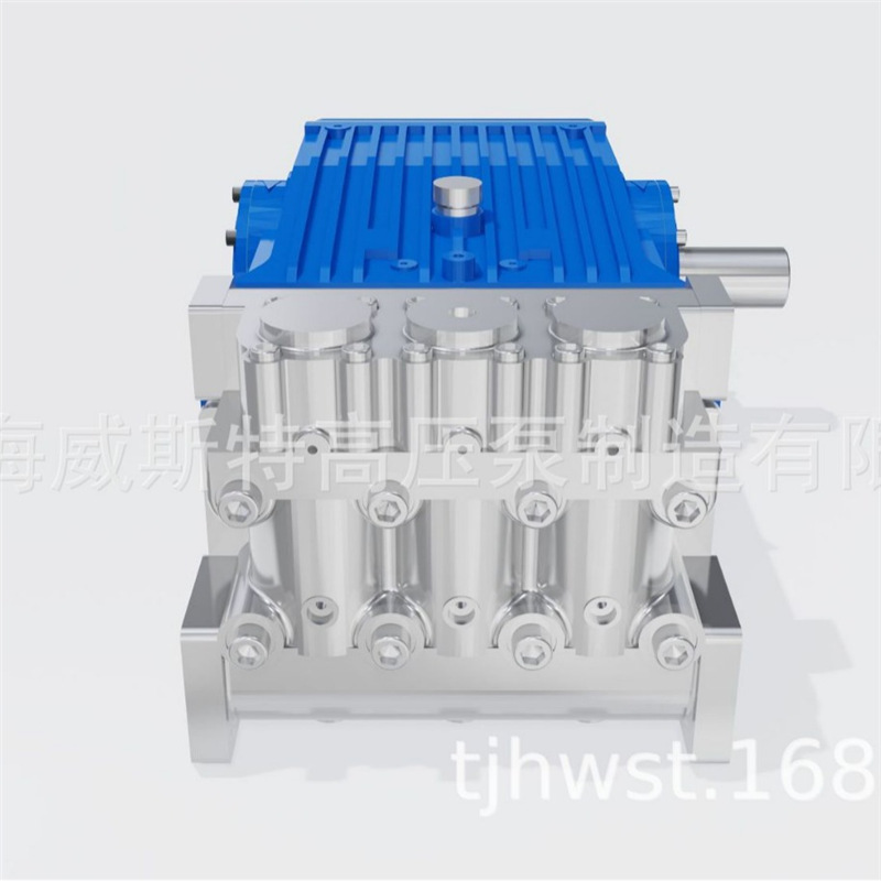 High-pressure water injection pump for paint and rust removal, metallurgical descaling, HW110 type reciprocating pump ultra-high pressure cleaning machine