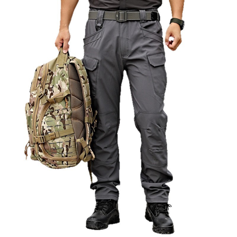 Men's Outdoor Tactical Pants New Style Executive Autumn Winter Instructor Cross-Over Wear Resistant Training Security Bottoms_voghion.com