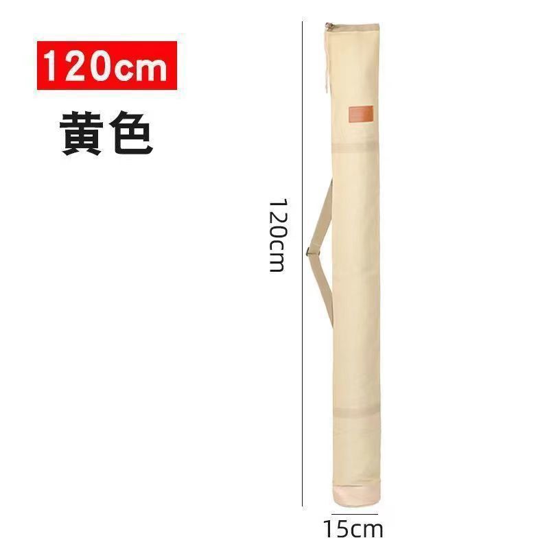 & キャンバス釣竿バッグ、厚みのある釣り傘バッグ、キャンバス釣竿バッグ、魚バッグ、釣竿収納バッグ、耐摩耗性釣具アクセサリー|undefined