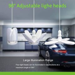 クロスボーダー LED3+1 4+90% off スタックライト白色光省エネ寮ガレージライト家庭用 E27 ネジ口サイレント省エネライト