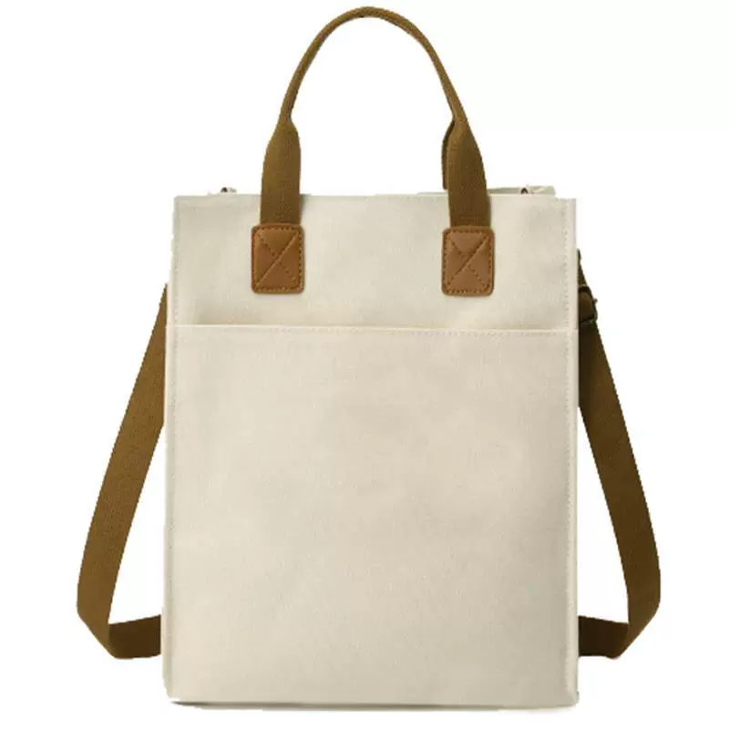 个性伸缩背带帆布袋定制手提收纳特厚帆布包批发大棉布袋高级ins