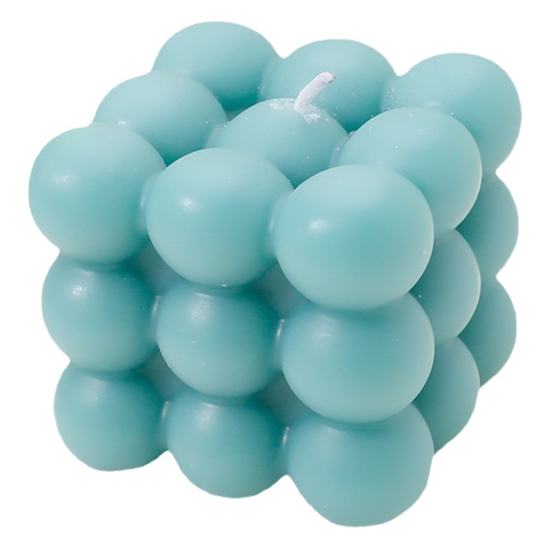 Vela romántica venta al por mayor suministro de fábrica cumpleaños vela hogar mano regalo atmósfera decoración cubo aromaterapia vela