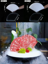 海鲜姿造刺身摆盘模具和牛雪花牛肉寿司三文鱼装盘装饰萝卜圈磨具